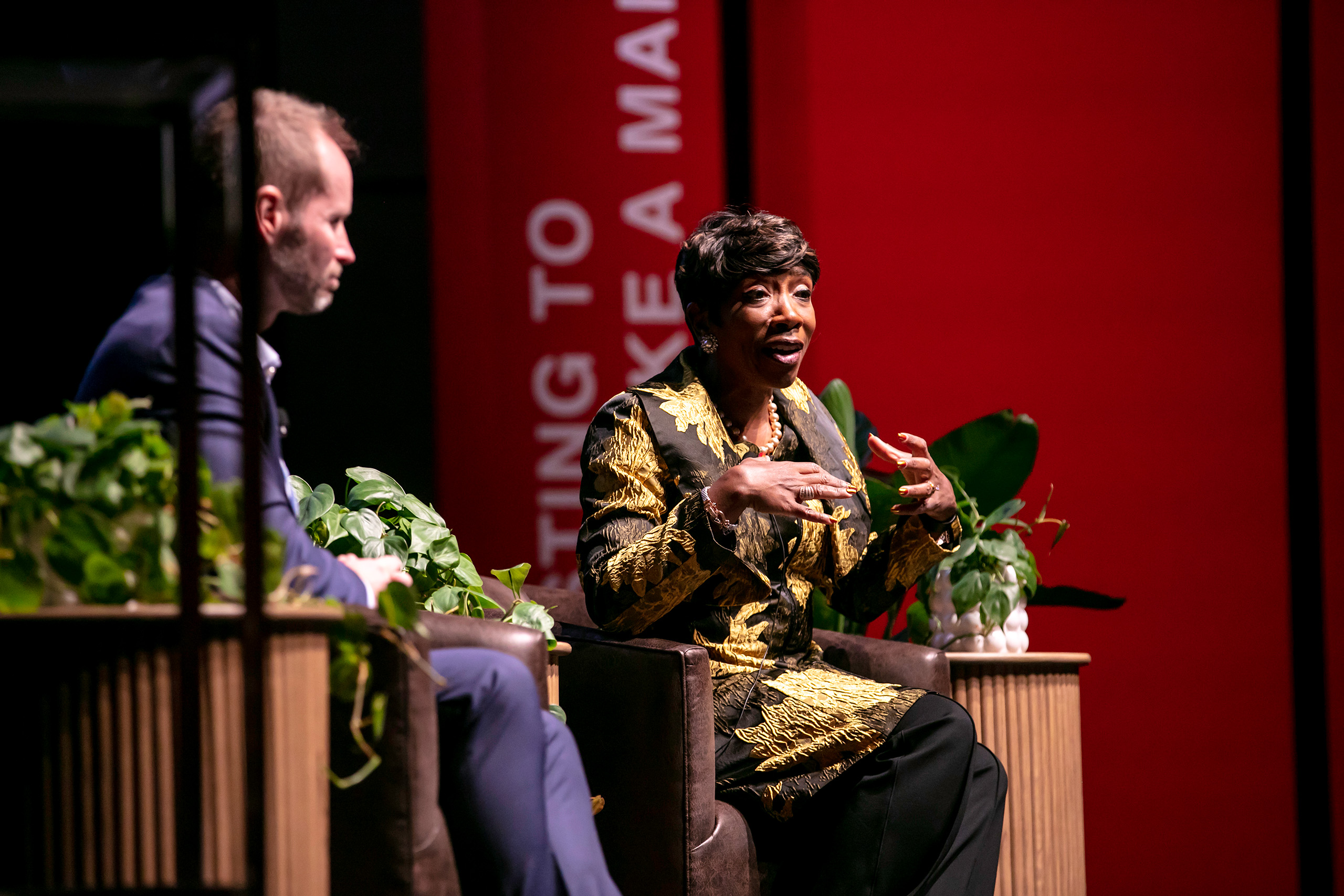 Carla Harris Morgan at the Portfolio Company Conference